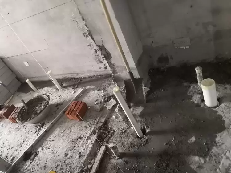 酒店装修施工现场